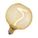 Osram Decor Spiral E27 Globe Filament Gold 3.5W 170lm - 818 Extra Warm White | Dimmable - Replaces 15W