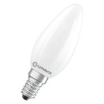 Ledvance Classic LED E14 Candle Frosted 2.5W 470lm - 827 Extra Warm White | Dimmable - Replaces 40W