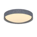 Nordlux Corato 50 Ceiling Light Grey | 520mm - Suitable for 3x E14