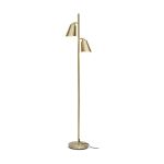 It's about RoMi Floor Lamp Bremen Iron Gold | Suitable for 2x E27 