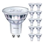 Multipack 10x Philips Corepro LED Spot GU10 PAR16 4.9W 485lm 36D - 840 Cool White | Replaces 65W