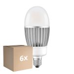 Multipack 6x Ledvance LED Bulb HQL LED P E27 41W 5400lm - 827 Extra Warm White | Replaces 125W