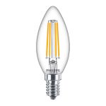 Philips Corepro LED Candle E14 Filament Clear 6.5W 806lm - 827 Extra Warm White | Replaces 60W