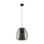 Eglo Pendant Curasao Steel Black | IP20 - Suitable for 1x E27 