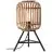 Brilliant Table Lamp Woodrow Metal Bamboo Brown | Suitable for 1x E27