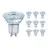 Multipack 10x Ledvance Performance LED Spot Reflector GU10 PAR16 4.5W 350lm 36D - 940 Cool White | Best Colour Rendering - Dimmable - Replaces 50W
