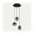 Eglo Pendant Aguilares Steel Black | IP20 - Suitable for 3x E27 