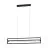 Eglo Pendant Siberia Steel Black 34W 4500lm - 830-865 Tunable White | IP20 - Dimmable 