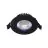 Noxion LED Adjustable Slim Spot Black Round 6W 550lm 60D - 927 Extra Warm White | 85mm - IP54 - Dimmable - Best Colour Rendering