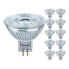 Multipack 10x Ledvance Performance LED Spot Reflector GU5.3 MR16 3.4W 230lm 36D - 927 Extra Warm White | Best Colour Rendering - Dimmable - Replaces 20W